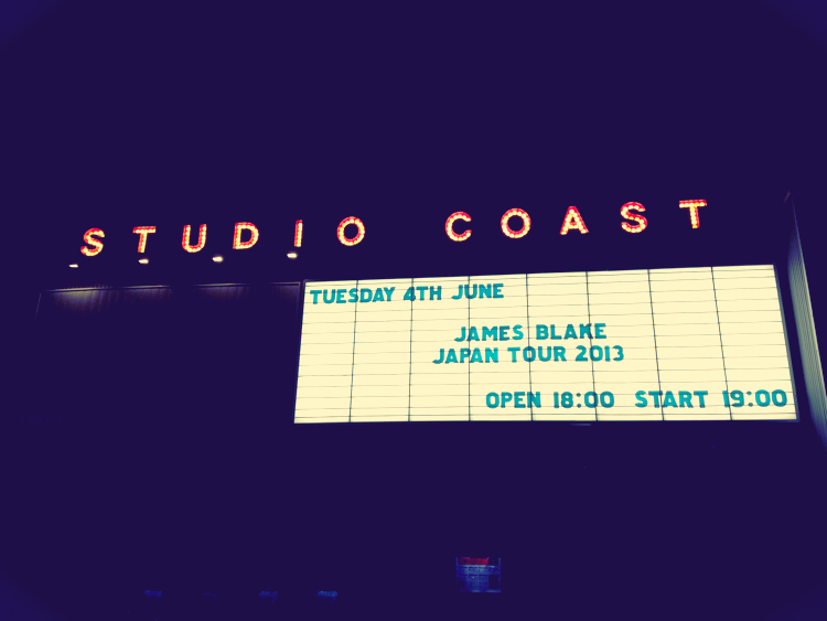 James Blake Japan Tour 2013
